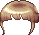 갈색 도나도나 헤어