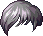 검은색 리틀테일 헤어