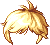 노란색 빛과 어둠의 헤어